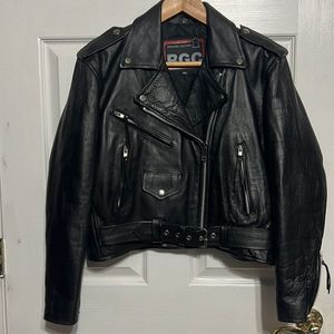 Classic Black Leather Jacket